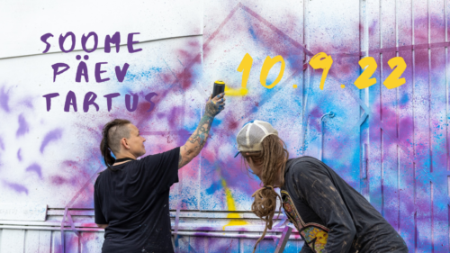Tartu ja Tampere noorte koostöös valmib sõpruseteemaline seinamaaling