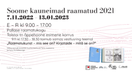 Näitus: Soome kauneimad raamatud 2021