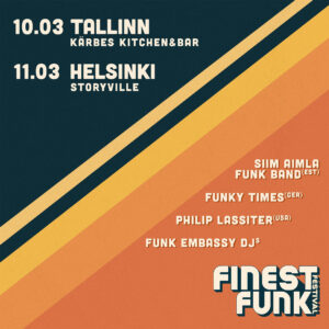 FinEst Funk Festival toob maailmaklassi Tallinnasse!