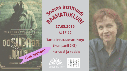 Raamatuklubi: Virpi Hämeen-Anttila „Öö süda on jäine“